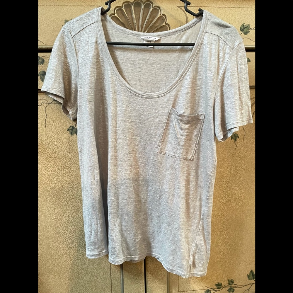 Club Monaco Gray Short Sleeve Tee